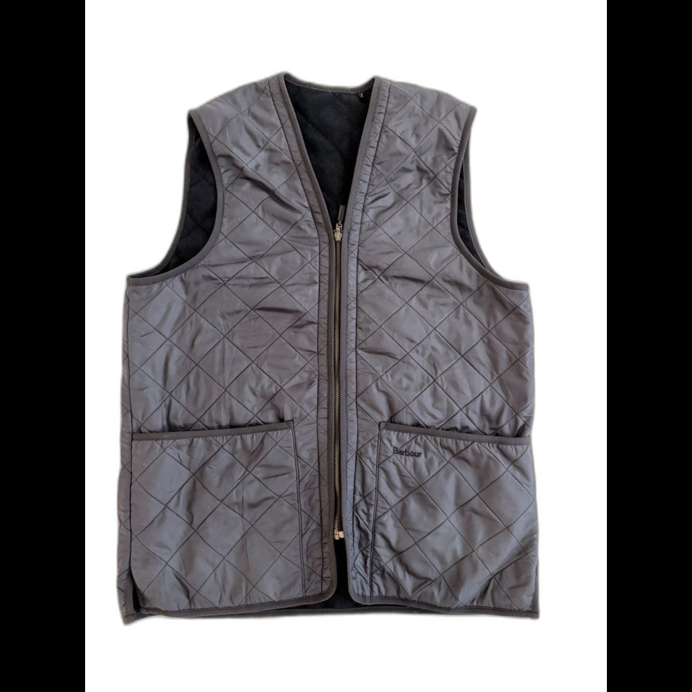 Barbour Polarquilt Zip In Liner Vest - Medium - Classic Navy Blue